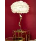 LAMPA STOŁOWA SLIM BIAŁA 40X63 cm